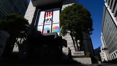 La Bolsa de Tokio (TSE), operada por Japan Exchange Group Inc. (JPX), en Tokio, Japón, el jueves 4 de enero de 2024.