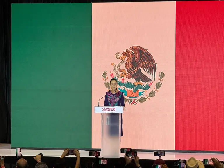 Claudia Sheinbaum virtual presidenta de Méxicodfd