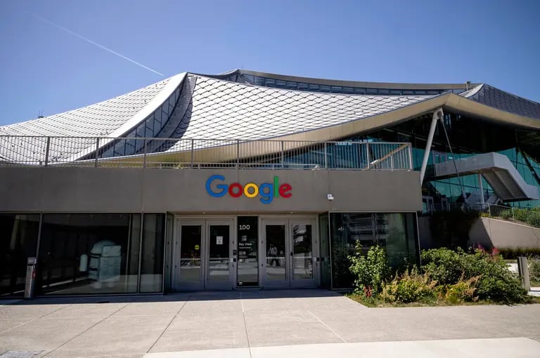 El campus de Google en Bay View en Mountain View, California. Google ha sido sinónimo de búsqueda durante más de dos décadas.dfd