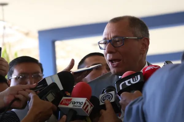 El exvicepresidente Jorge Glas permaneció en la cárcel de la Latacunga desde inicios de 2018.