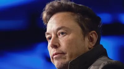 Elon Musk, consejero delegado de Tesla, durante el evento EEI 2023 en Austin, Texas, EE.UU., el martes 13 de junio de 2023. 