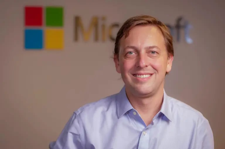 Fernando López Iervasi, presidente de Microsoft para Sudamérica Hispanadfd