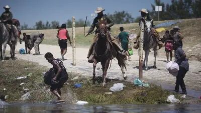 Estados Unidos devolvió a su país a los haitianos acampados en la ciudad fronteriza y trató de impedir que otros cruzaran desde México. Eric Thayer/Bloomberg