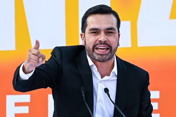 Jorge Álvarez Máynez, candidato presidencial de Movimiento Ciudadano