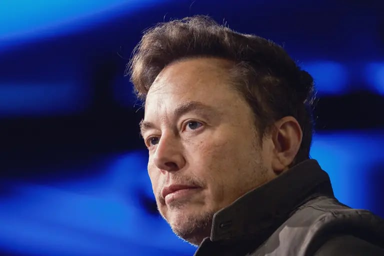 Elon Musk, consejero delegado de Tesla, durante el evento EEI 2023 en Austin, Texas, EE.UU., el martes 13 de junio de 2023. dfd