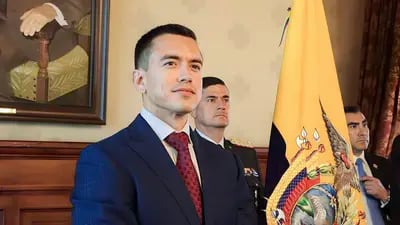 Daniel Noboa, presidente de Ecuador