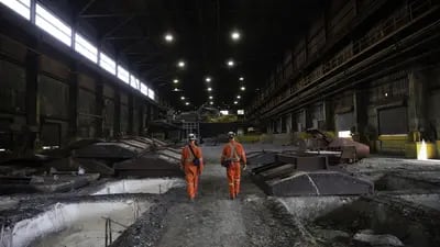 Trabalhadores em instalação da Vale em Sudbury, no Canadá, que atende a divisão de metais básicos: interesse global pelos ativos