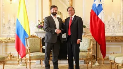 Los presidentes Gustavo Petro y Gabriel Boric fueron cuestionados por el mandatario de Ecuador, Daniel Noboa. 