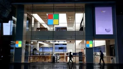 Tienda de Microsoft ubicada en Australia.