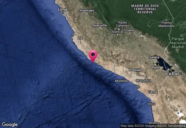 Marina de Perú descarta Tsunami tras el sismo registrado en la madrugada de este 27 de junio y sus réplicas.