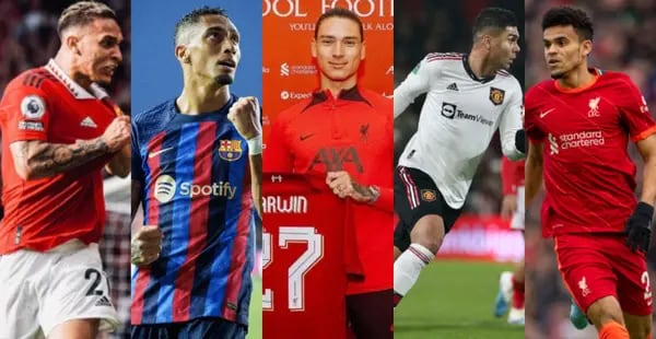 Five Latinos Figure Among World's Most Expensive Soccer Stars