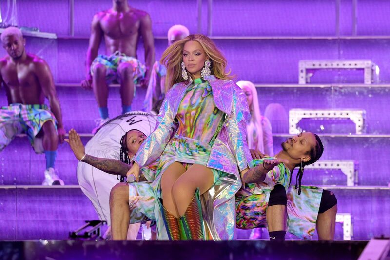 Beyoncé se apresentou no palco da Friends Arena, em Estocolmo no começo de maio
