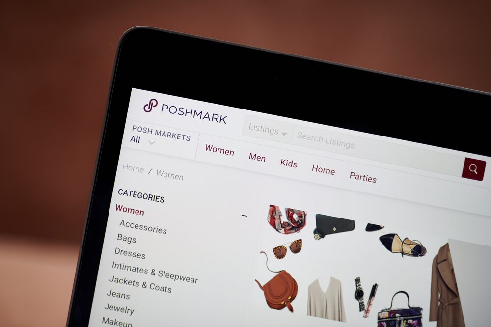 Página web de Poshmark