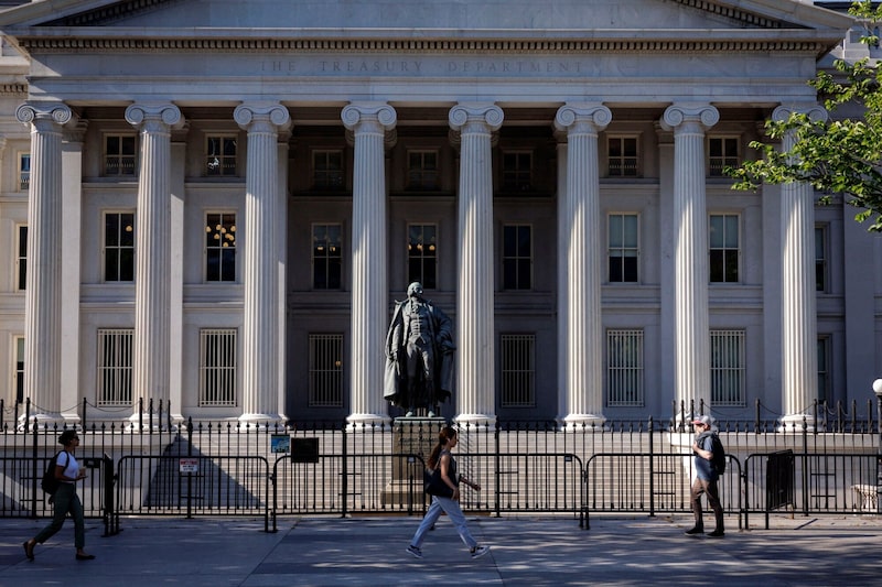 El Departamento del Tesoro de EE.UU. en Washington, DC, EE.UU., el martes 25 de junio de 2024.