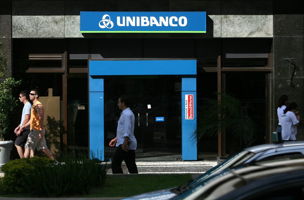Agência do Unibanco, em foto de 2007