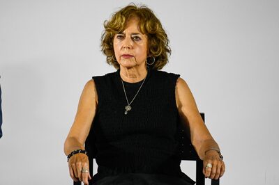 Rosaura Ruiz durante la presentación del gabinete de Claudia Sheinbaum el 20 de junio de 2024, Ciudad de México