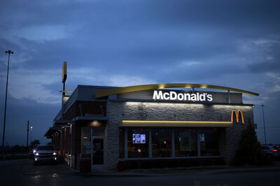 A McDonald's Corp. fast food restaurant in Simpsonville, Kentucky, U.S., on Thursday, Oct. 21, 2021. McDonald's Corp. is scheduled to release earnings figures on October 27. Photographer: Luke Sharrett/Bloomberg