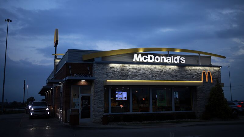 A McDonald's Corp. fast food restaurant in Simpsonville, Kentucky, U.S., on Thursday, Oct. 21, 2021. McDonald's Corp. is scheduled to release earnings figures on October 27. Photographer: Luke Sharrett/Bloomberg