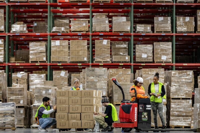 Operations Inside A Conair Distribution Center Ahead Of Wholesale Inventories Figures