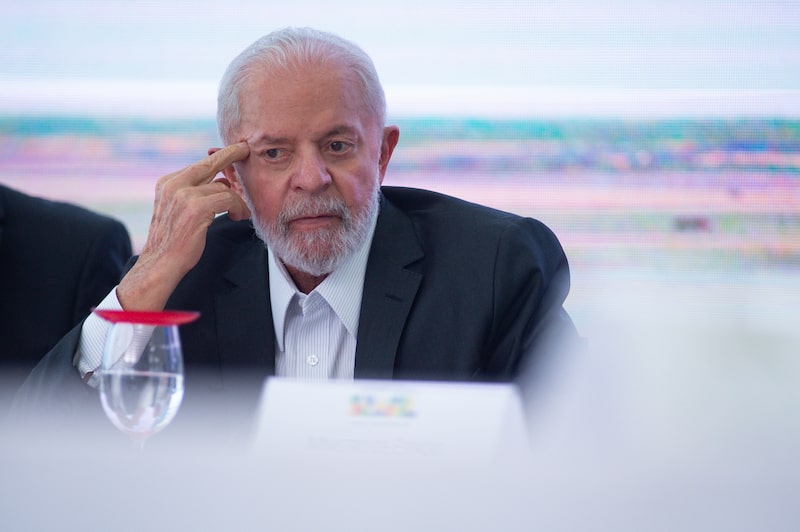 President Lula Holds Press Conference On Historic Flooding