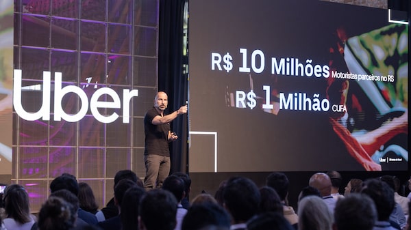 Uber quer incluir todos os taxistas do Brasil na plataforma até 2025, diz CEO global