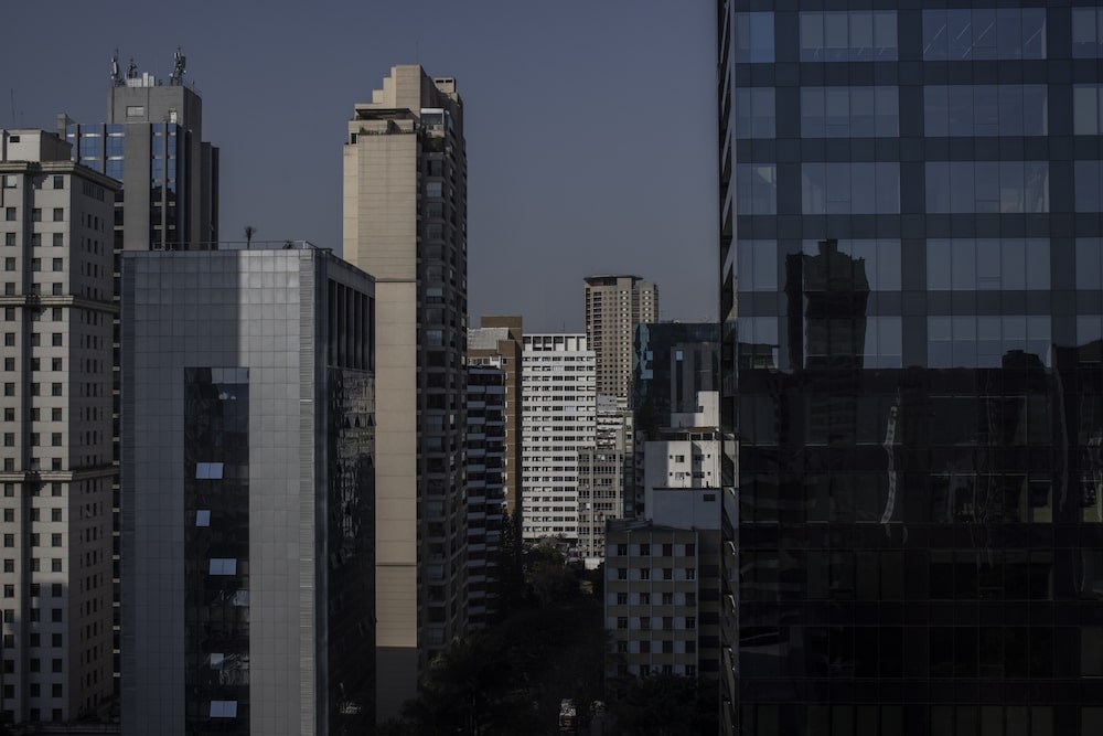 Edificios de la avenida Faria Lima en el distrito financiero de Sao Paulo, Brasil. Fotógrafo: Victor Moriyama/Bloomberg