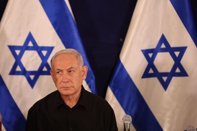 El primer ministro israelí, Benjamin Netanyahu,  dió una entrevista televisiva en  la que descartaba cualquier camino hacia un Estado palestino. (Foto de Abir SULTAN / POOL / AFP)