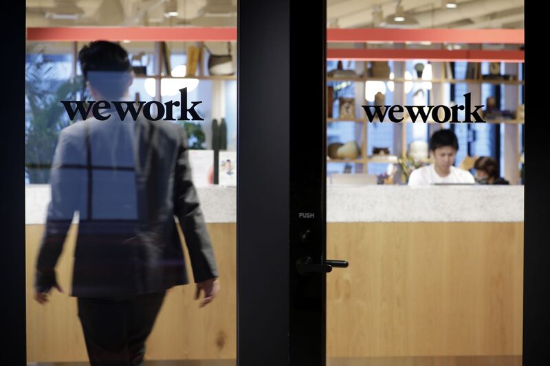 A WeWork co-working office space. Photographer: Kiyoshi Ota/Bloomberg