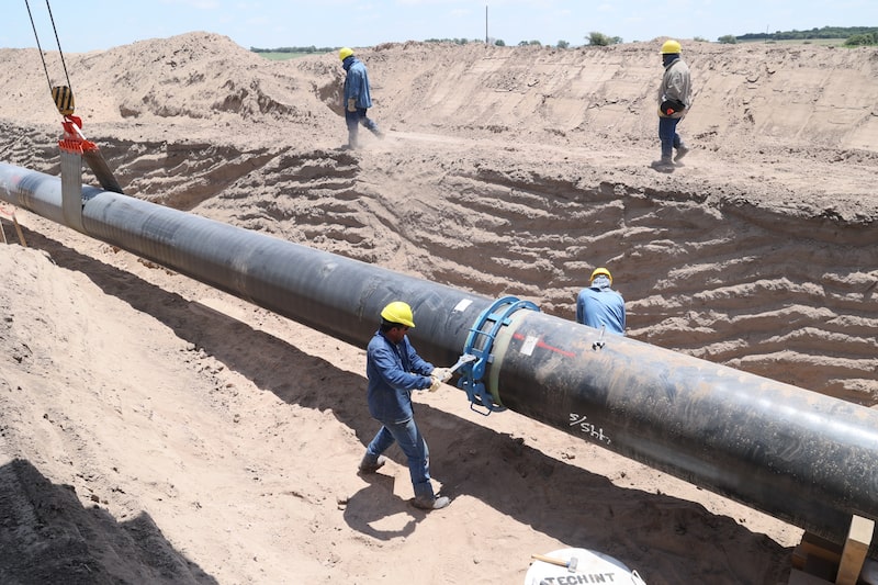 Gobierno acelera segundo tramo del gasoducto Néstor Kirchner con financiamiento privado