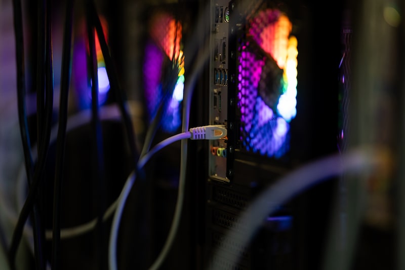 Computer equipment at Total crypto mining facility in Pyeongtaek, South Korea, on Thursday, March 28, 2024. Crypto-linked investments have been a popular choice for South Koreans. Photographer: SeongJoon Cho/Bloomberg