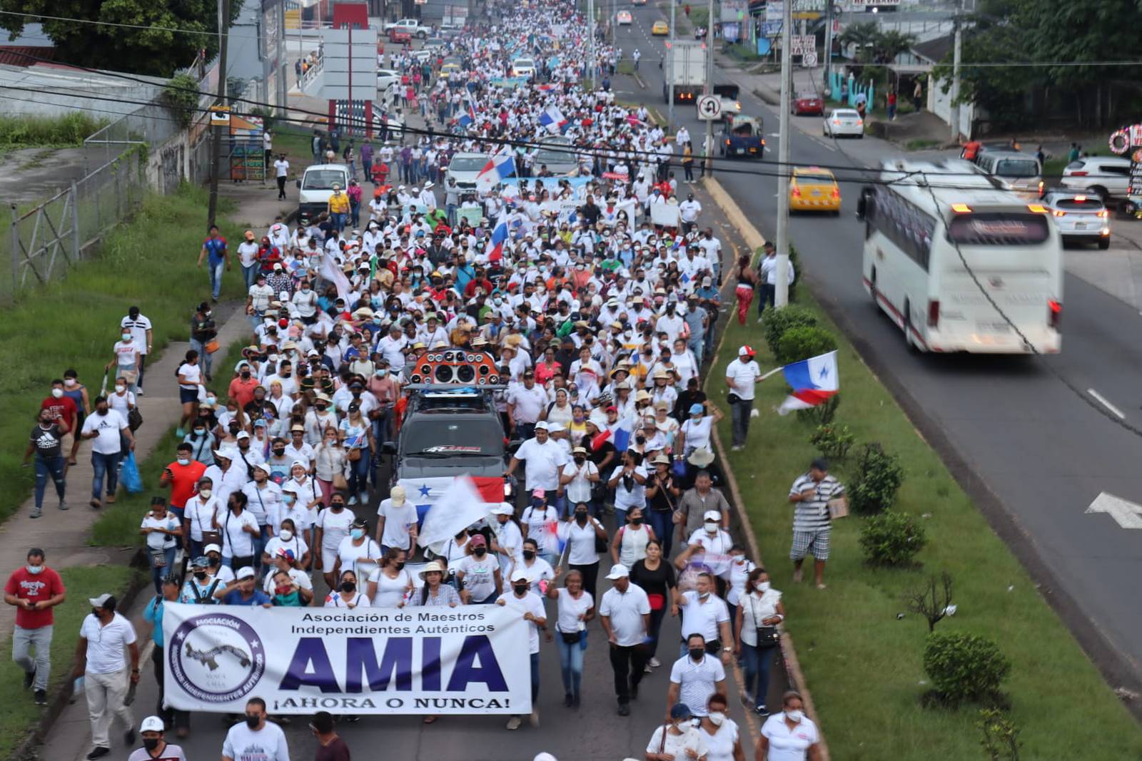 Protestas dejan pérdidas por 500 millones de dólares en Panamá