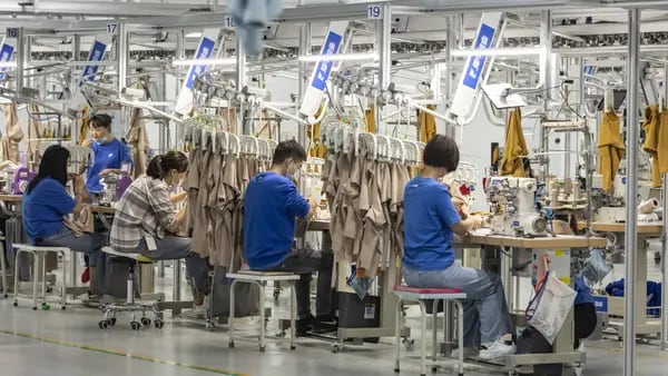 Atividade das fábricas na China tem contração em maio, ao contrário do esperadodfd