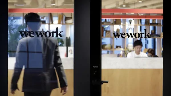 WeWork: empresa atrasa pagamento do aluguel em dois prédios em São Paulodfd